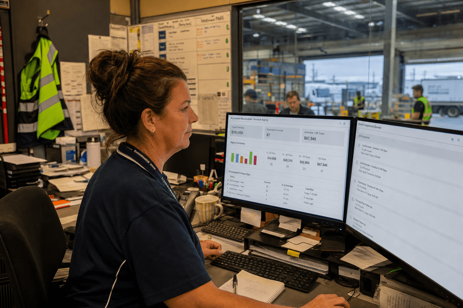 Automating Accounts Receivable Communication in Logistics with AI