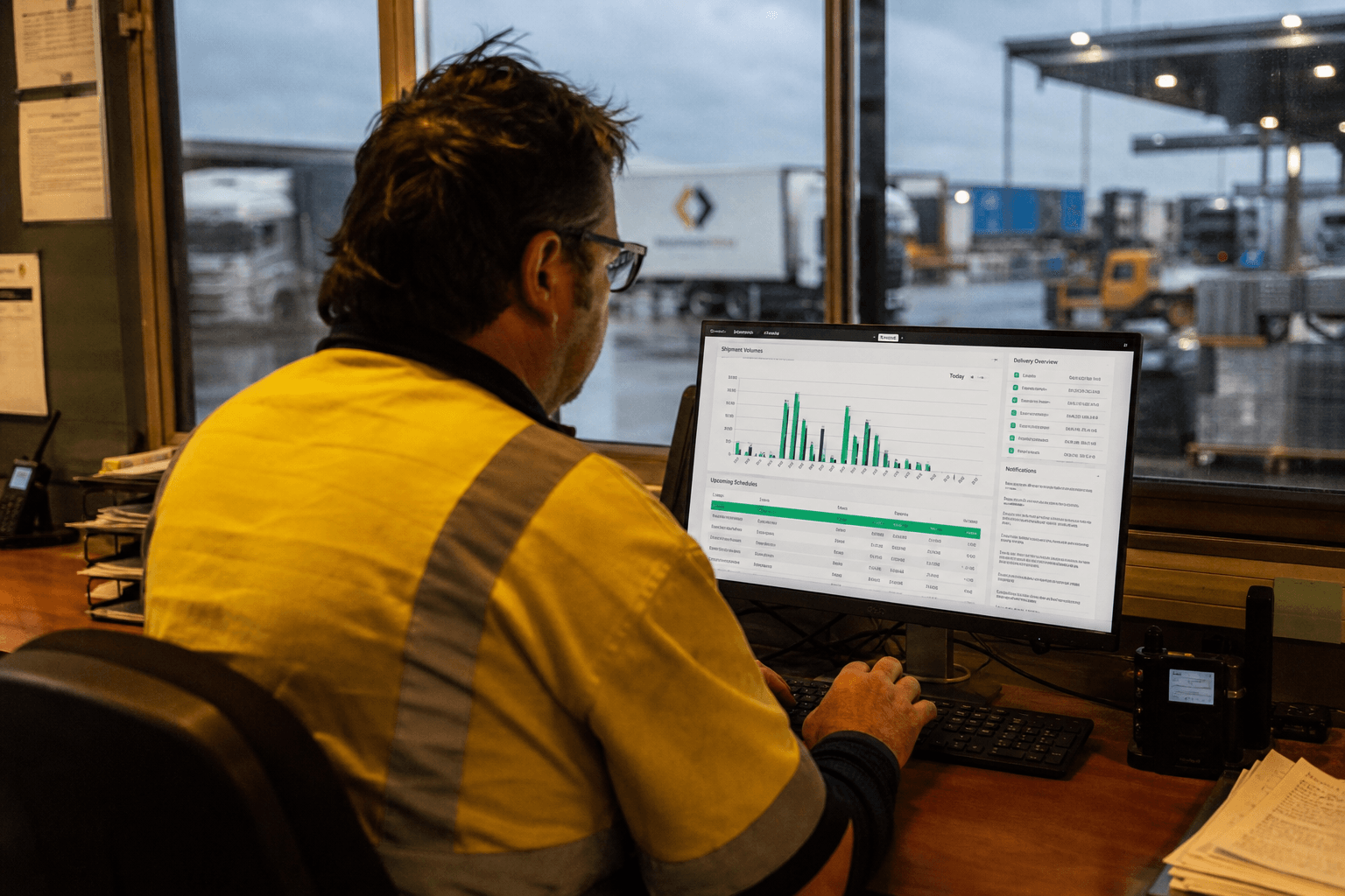 AI-Driven Peak Season Capacity Planning for Freight Operators
