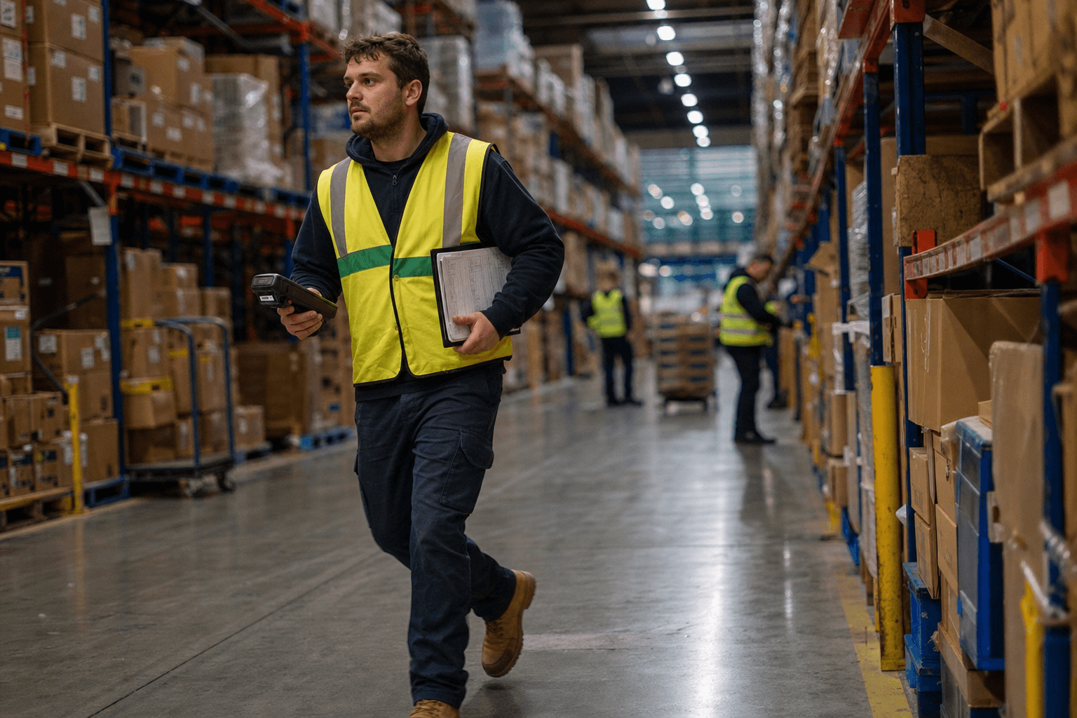 AI-Powered Pick-Path Optimisation in Large Distribution Centres