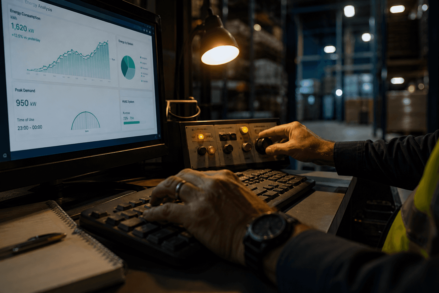 AI Warehouse Energy Management: Cutting Costs Beyond Reporting