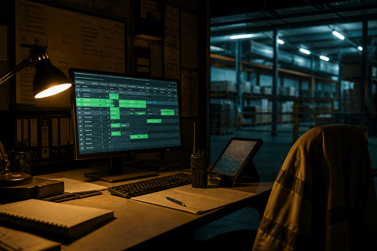 AI Workforce Scheduling for Warehouse Labour Efficiency
