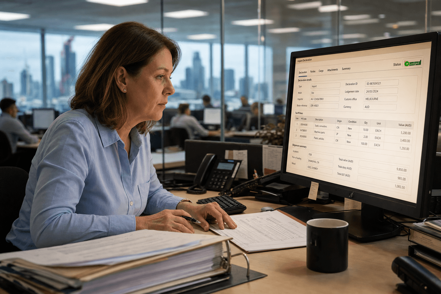 From 12 Minutes to 90 Seconds: Automated Customs Processing