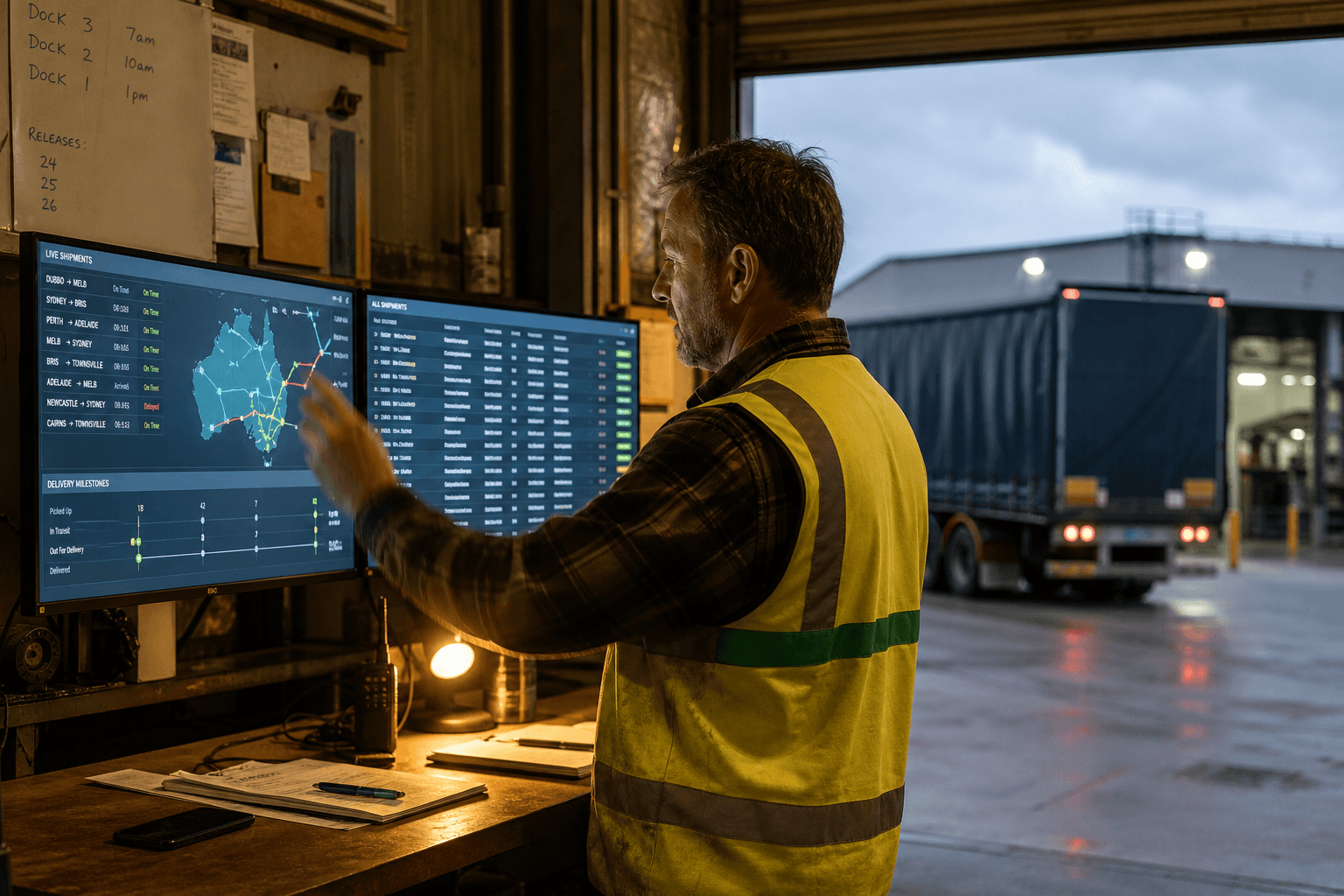 Event-Driven Architecture for Freight Operations
