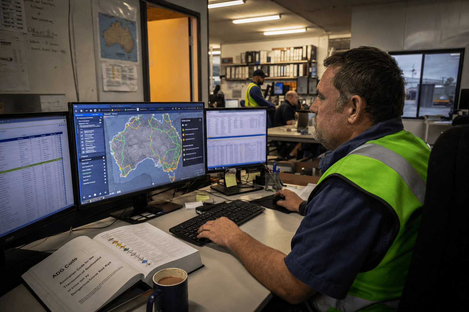 Hazmat Routing Compliance Automation with AI for Australian Logistics